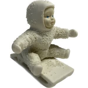 Department 56 Snowbabies "Give Me A Push" #76015 No Box